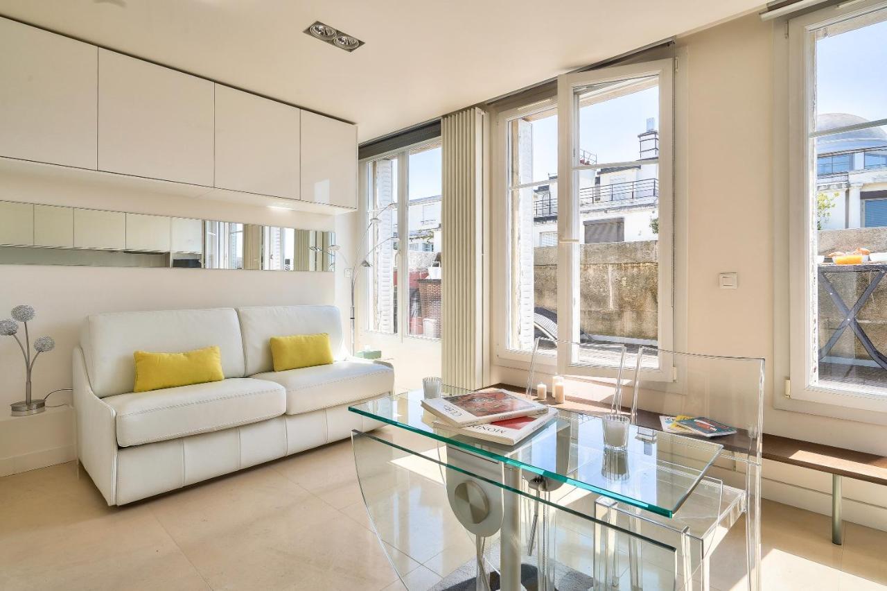 Designed Studio With Ac-Terrasse Vue Tour Eiffel Paris Exterior foto